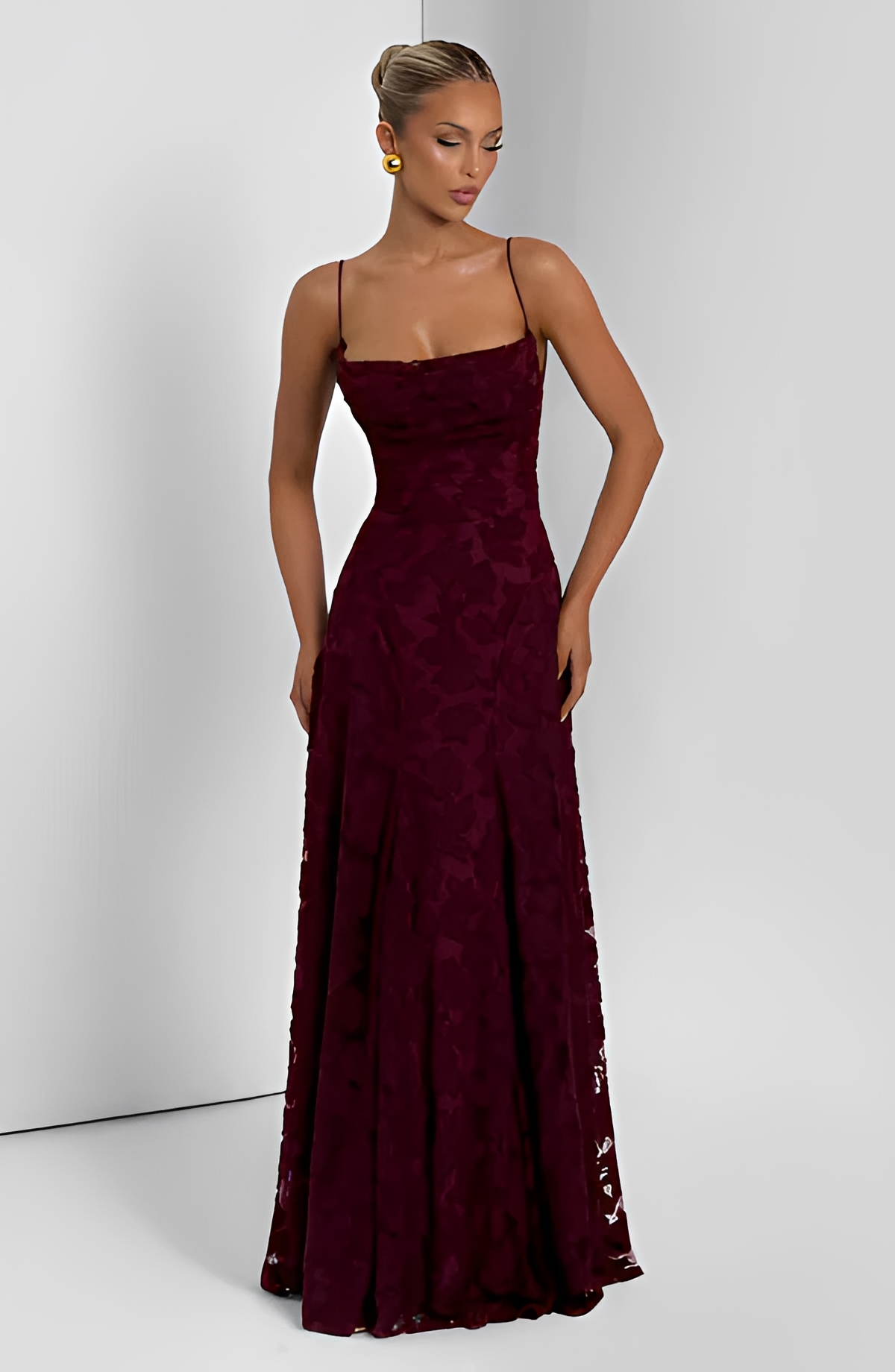 Francisa - Robe Maxi Élégante et Chic