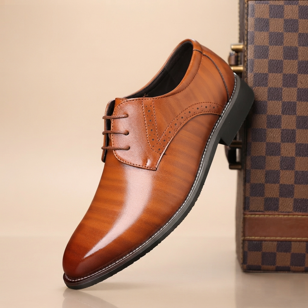 Tristan - Chaussures formelles confortables à lacets