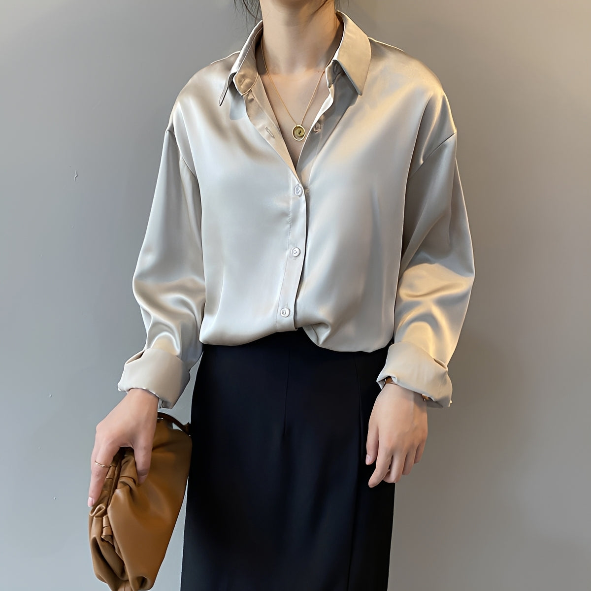 Christine - Chemise élégante à manches longues
