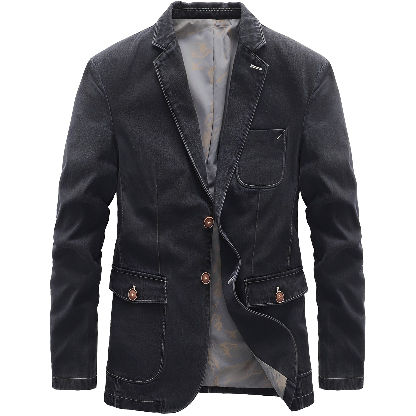 Nichols - Veste en Denim Décontractée