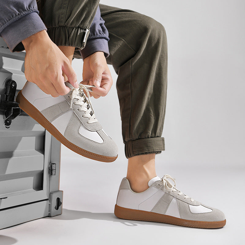 Gino - Chaussures classiques confortables pour hommes avec semelles épaisses