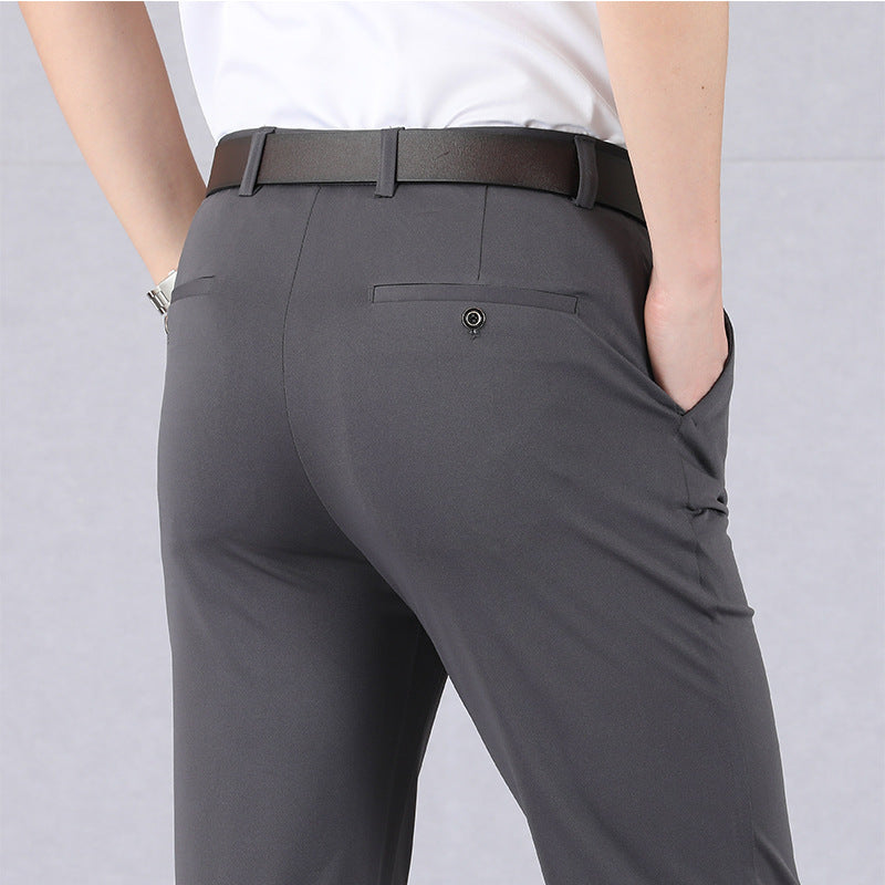 Beckett - Pantalon habillé stretch pour hommes, style cool