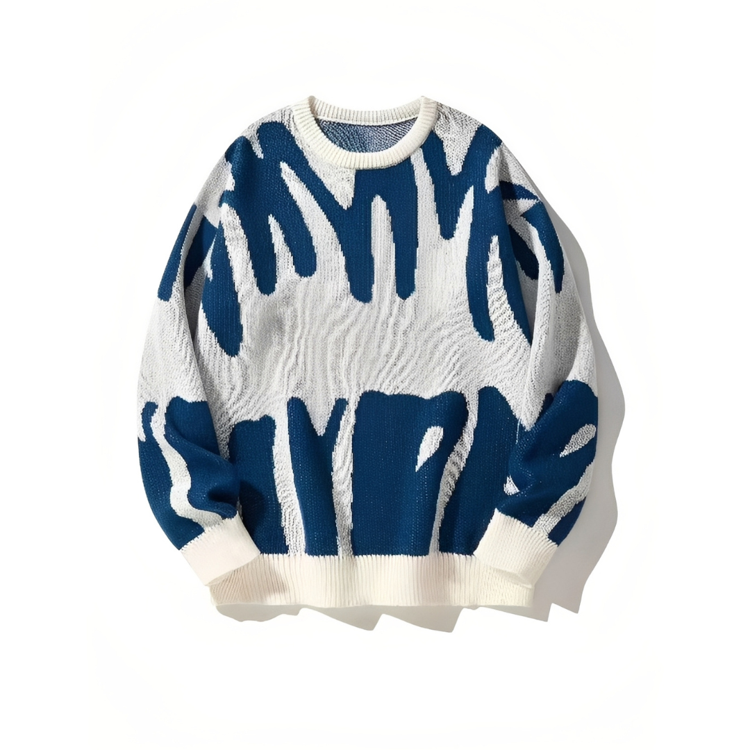 Edan - Bequemer und warmer Pullover aus Wolle für Herren