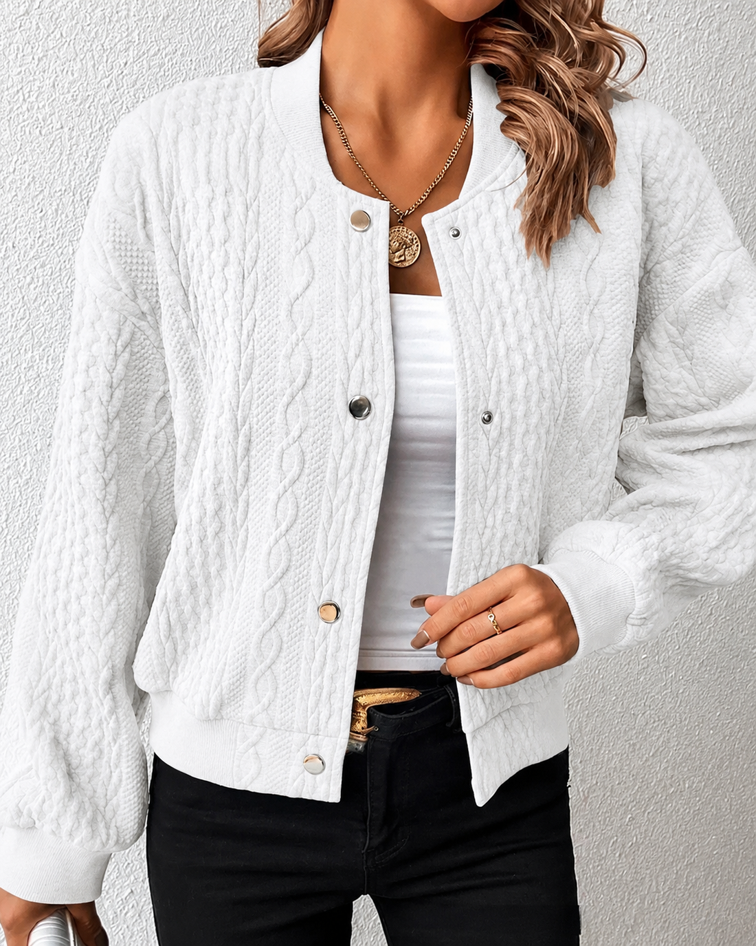 Kymbrea - Gilet Boutonné Confortable