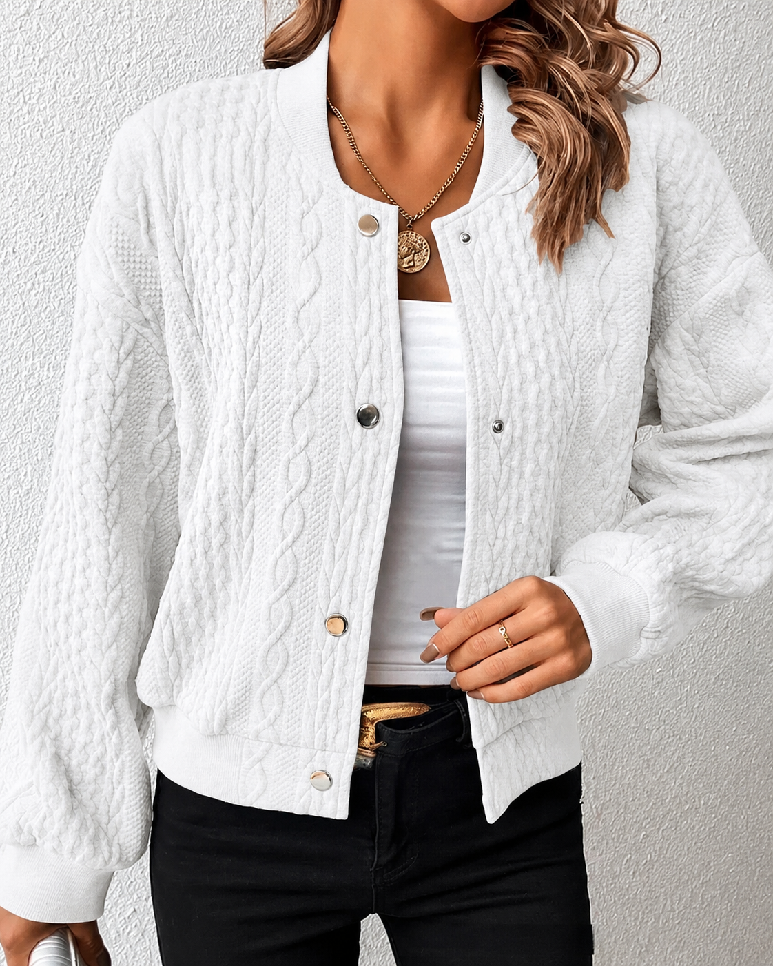 Kymbrea - Gilet Boutonné Confortable