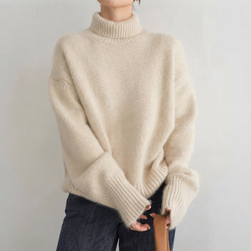 Lea - Pull à col roulé élégant pour femmes