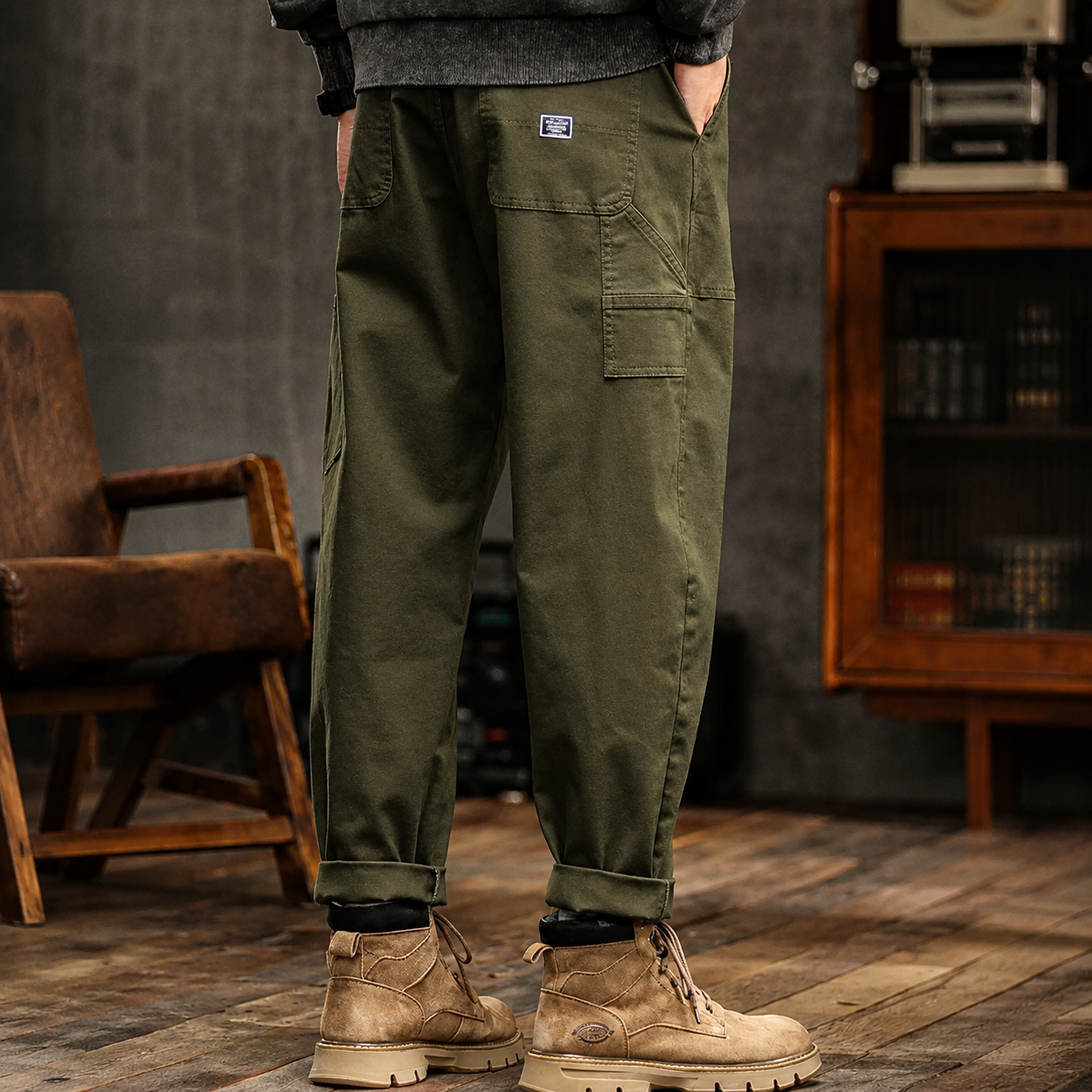 Clyde - Pantalon Ample Style Vintage