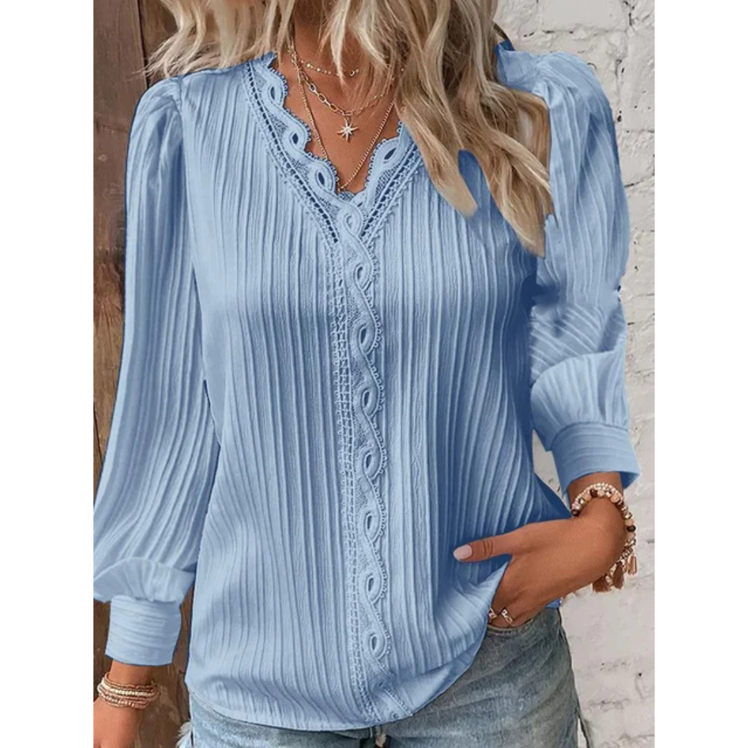 Jackalyn - Haut chic en dentelle