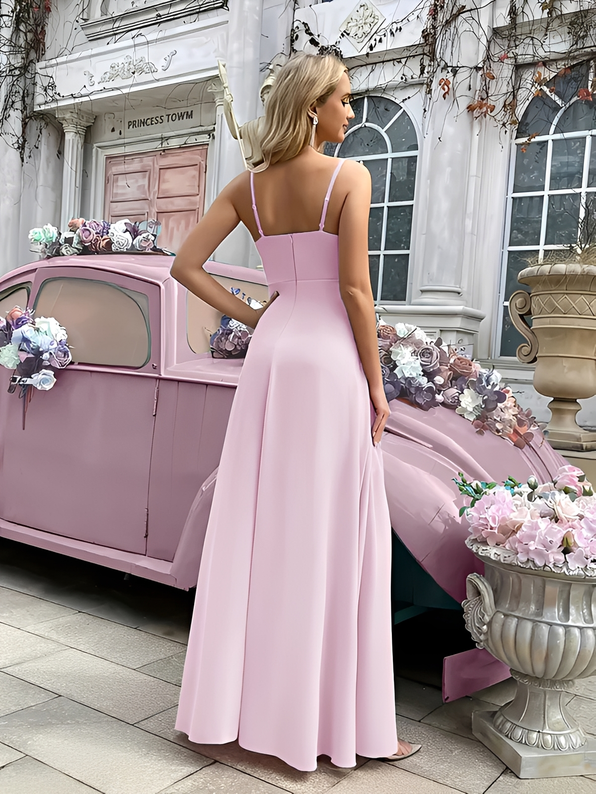 Carline - Robe Maxi Élégante et Chic