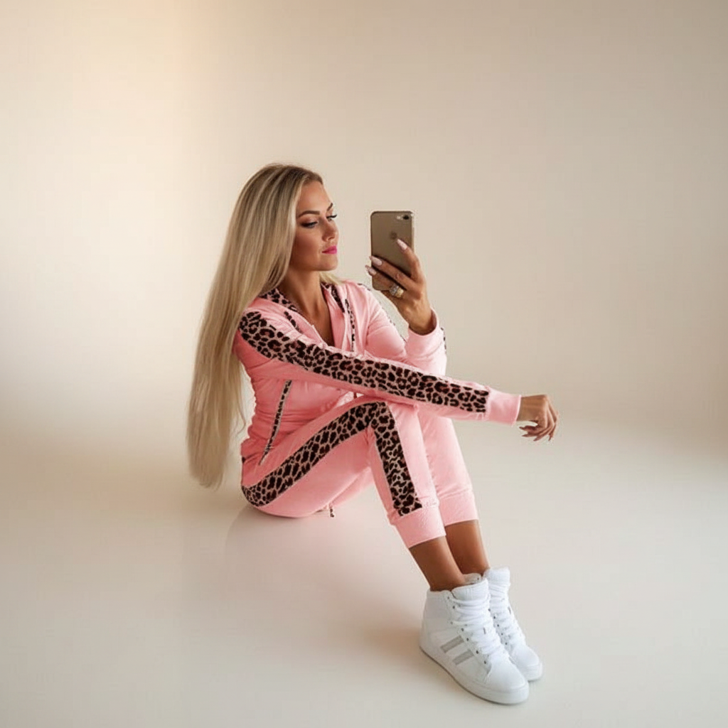 Krestell - Set Chic de Pantalon avec Zip