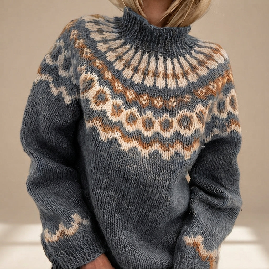 Oona - Pull à col roulé chaud