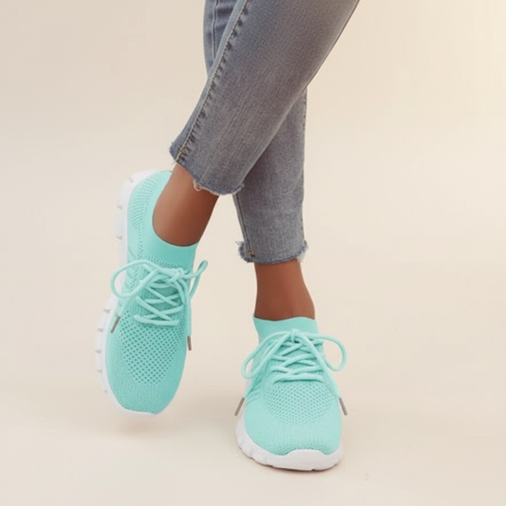 Vicky - Baskets Respirantes à Lacets