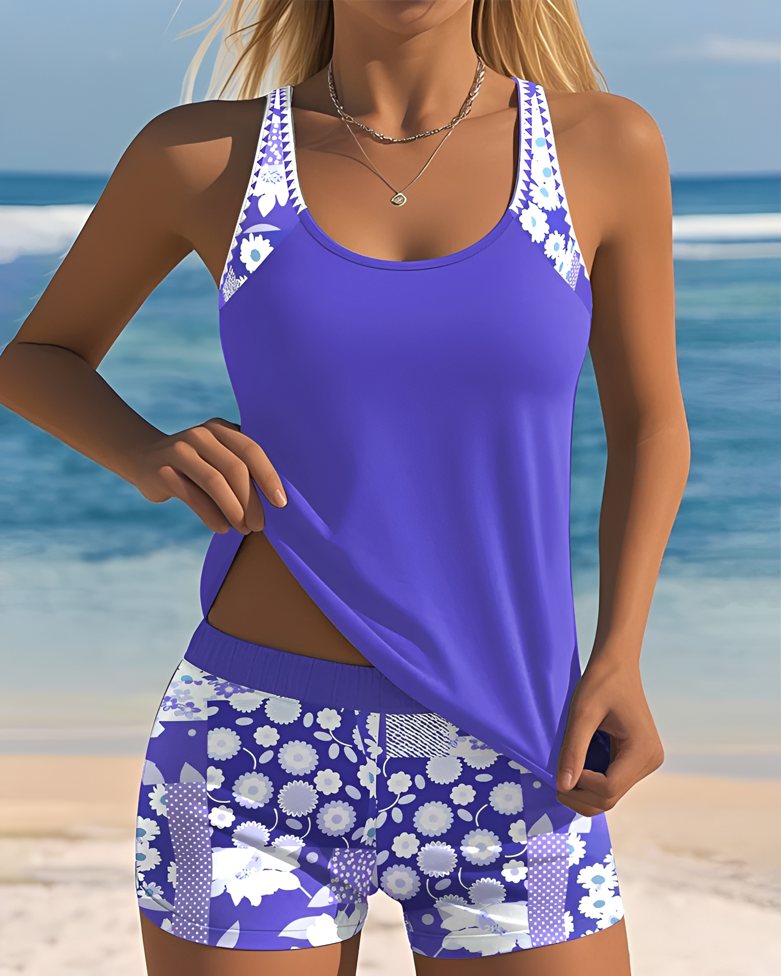 Jasmeen - Ensemble Tankini Actuel