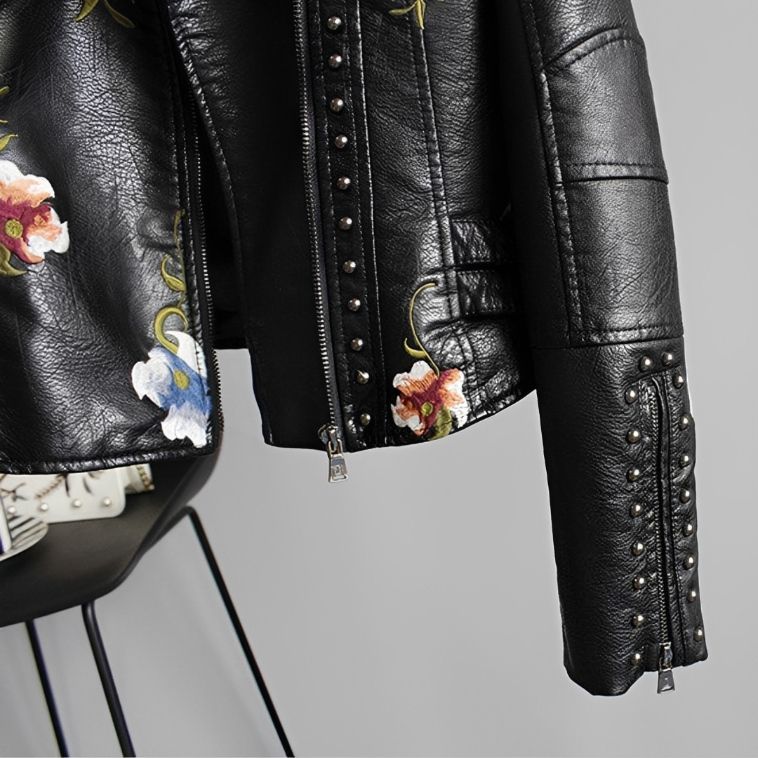 Zoey - Veste Vintage Brodée