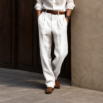 Jethro - Pantalon Droit Style Classique