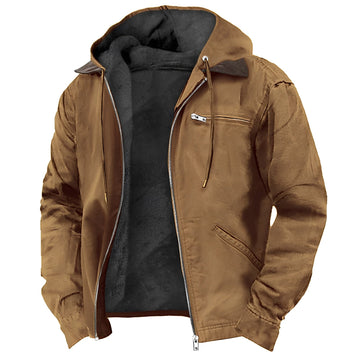 Mickaël – Manteau élégant avec poche zippée pour homme