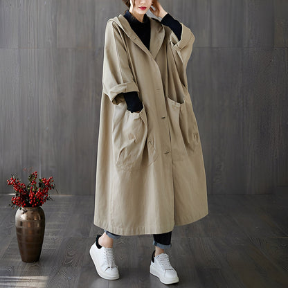 Anaëlle - Trench-coat long pour femme