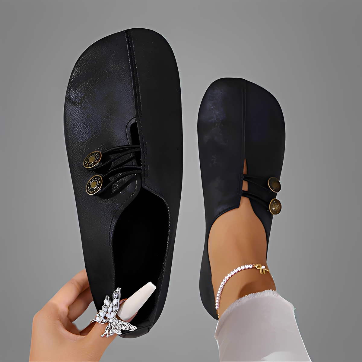 Eivor - Chaussures Élégantes à Enfiler