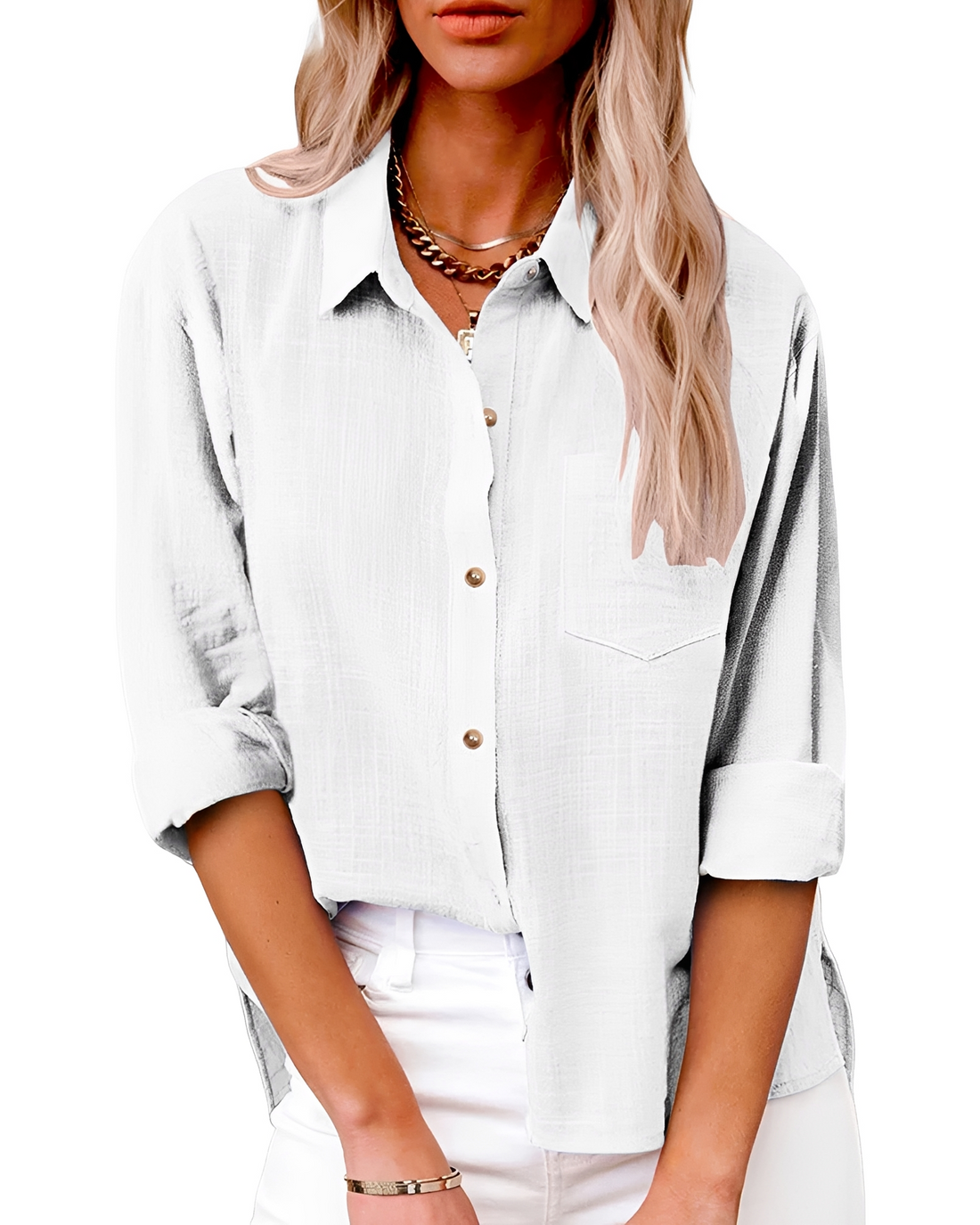 Massima - Chemise contemporaine boutonnée
