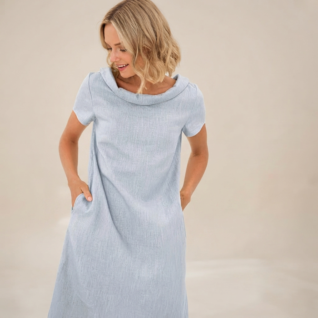 Laurette - Robe Décontractée Coupe Ample