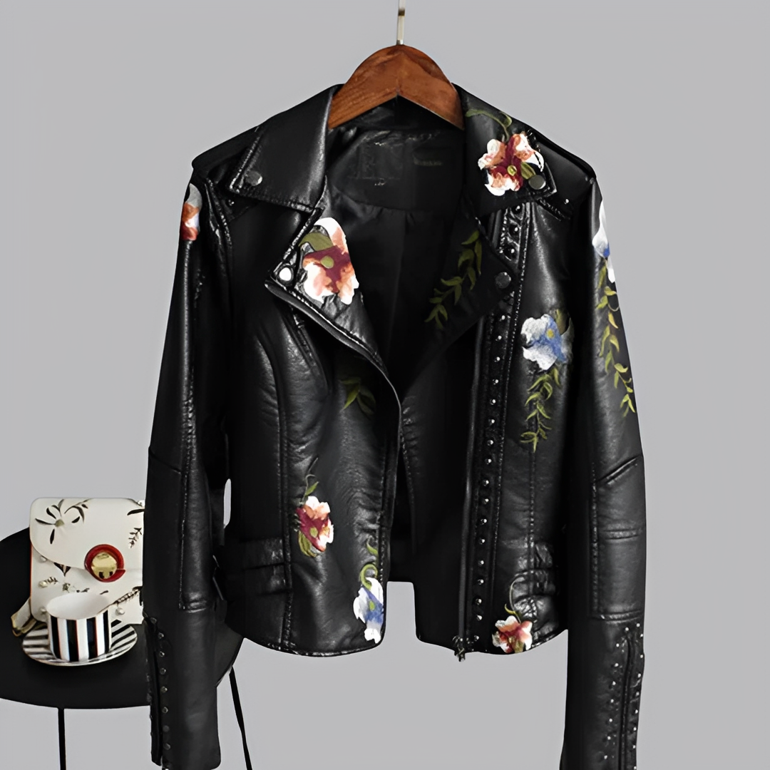 Zoey - Veste Vintage Brodée