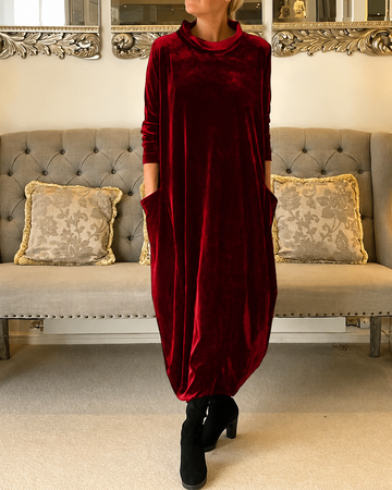 Zalinia - Robe Chic à Col Rond