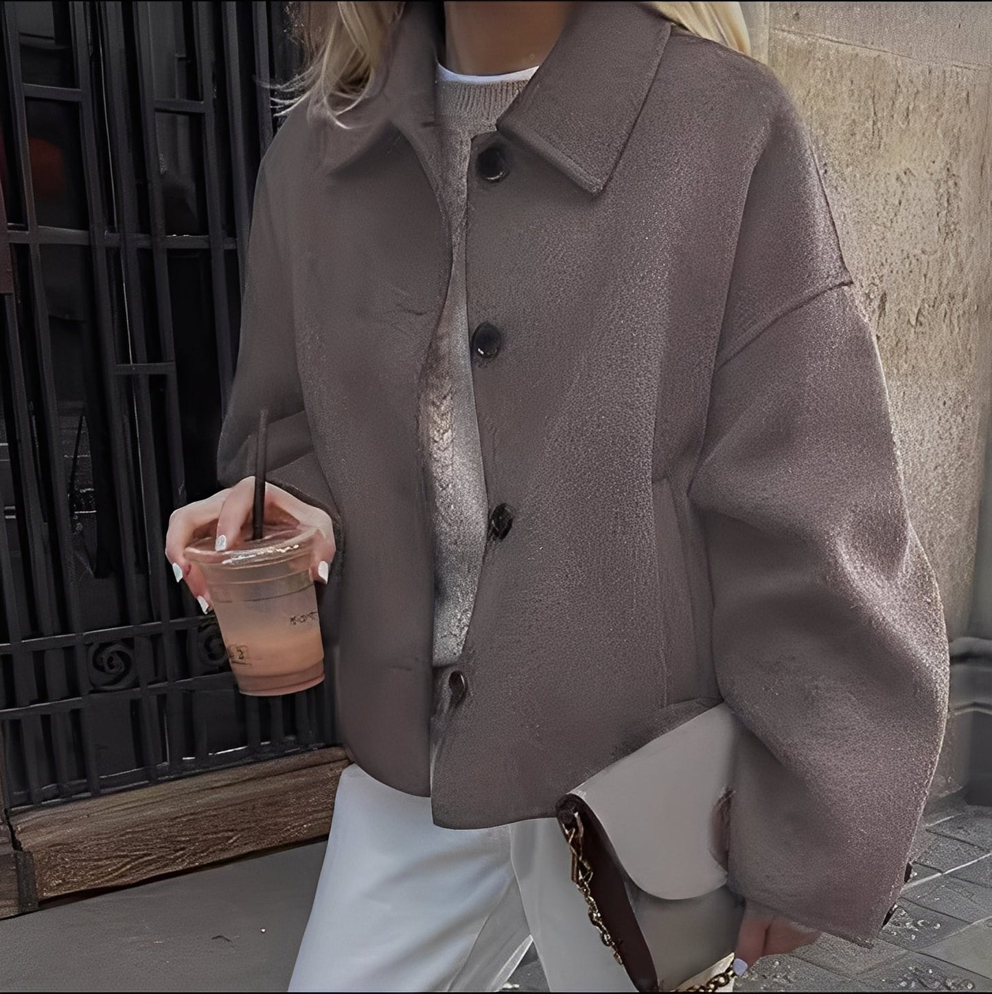 Patricia - Blazer stylé avec col casual pour femmes