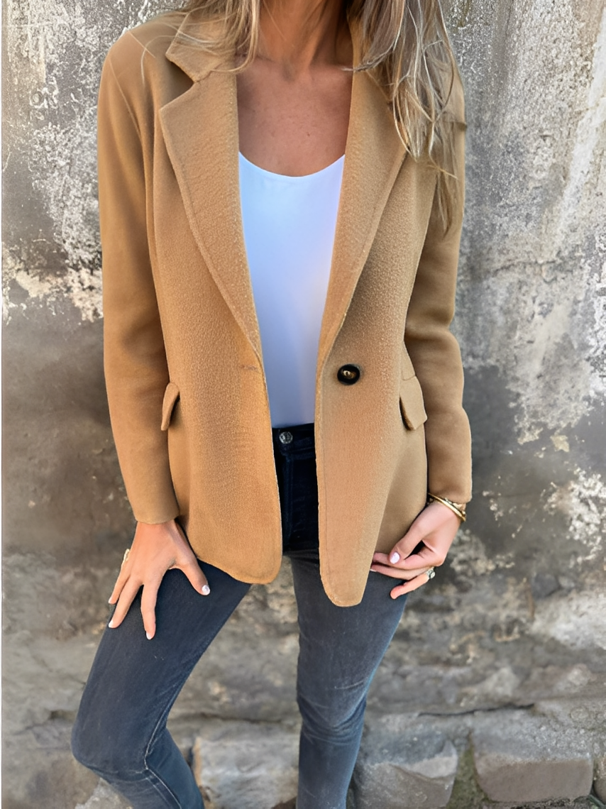 Desiree - Blazer féminin en laine moderne