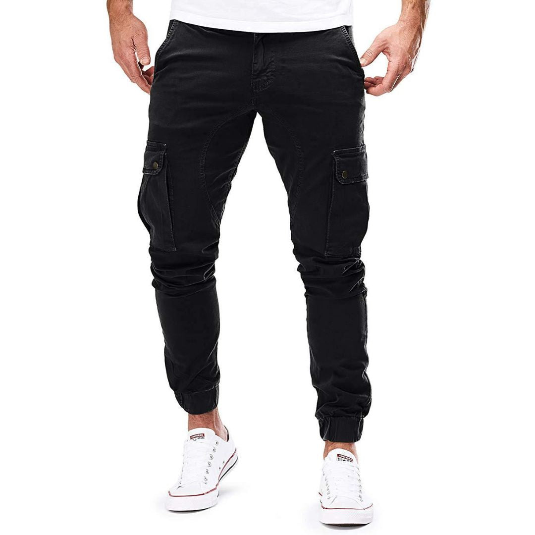 Jayden - Pantalon cargo moderne avec coupe slim