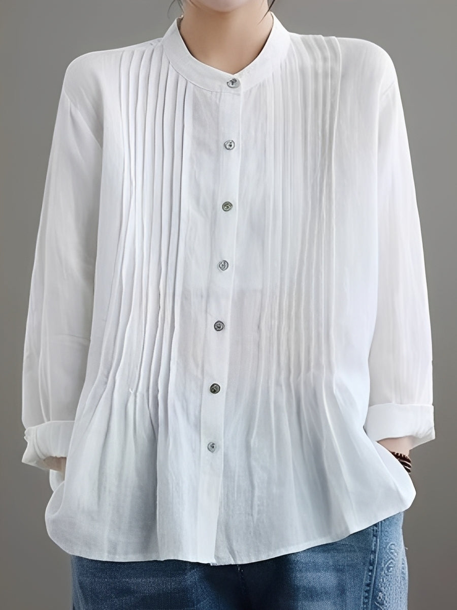 Tiphanie - T-shirt à manches longues élégant pour femmes