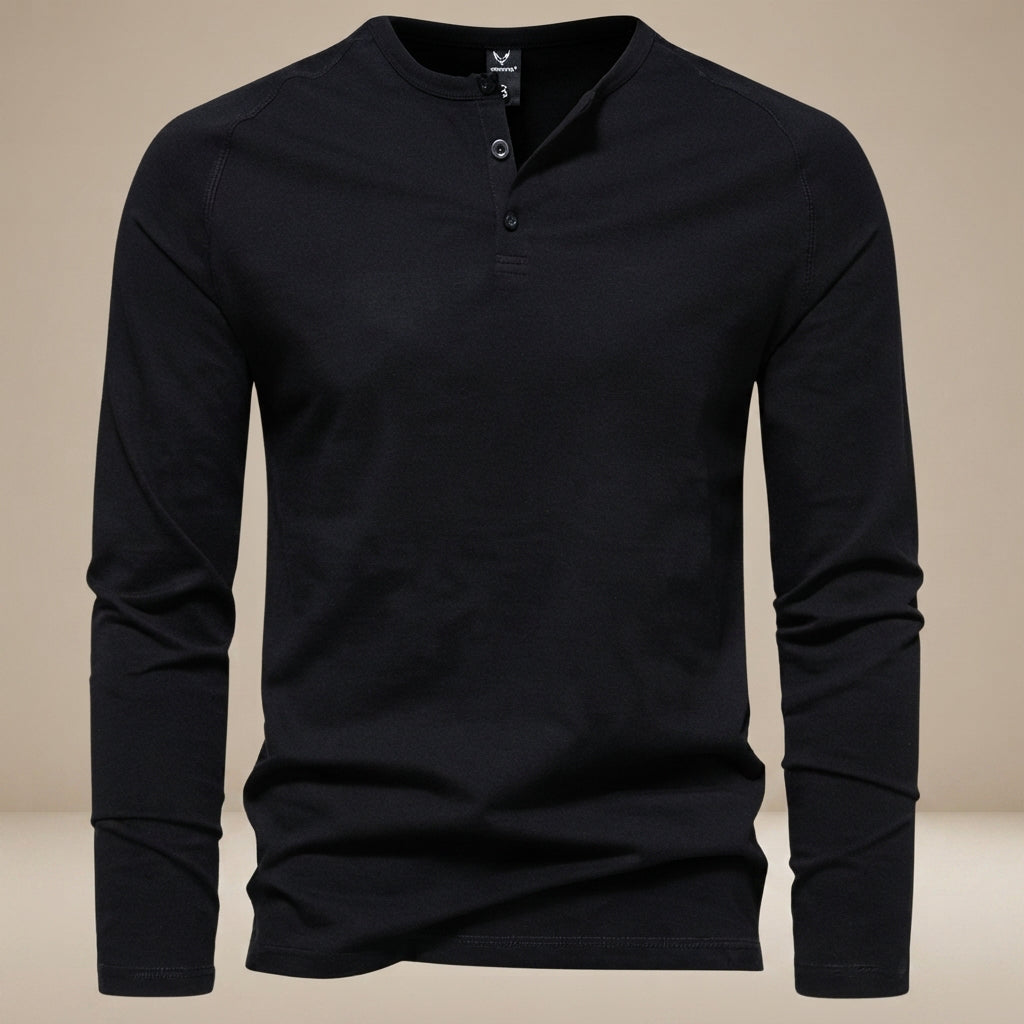 Keyhan - Chemise Henley Style Classique