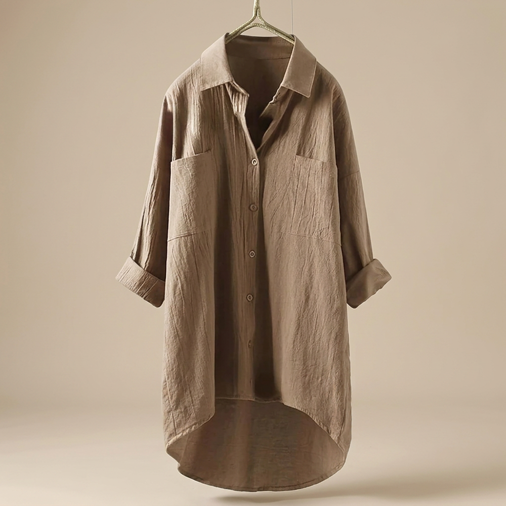 Jacient - Chemise Décontractée à Boutons