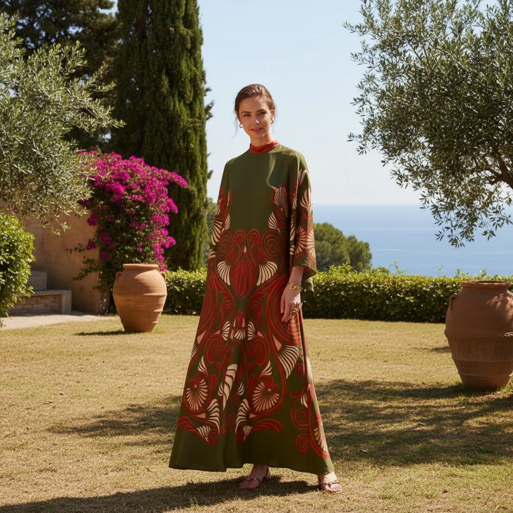 Kymbrea - Robe Maxi Ample et Élégante