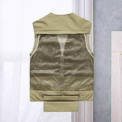 Alessandra – Gilet en maille de style Cargo avec poches
