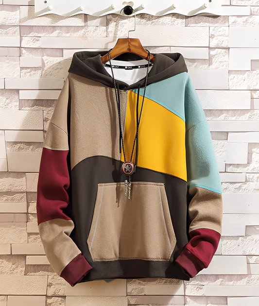 Stephen - Hoodie coloré et décontracté pour homme