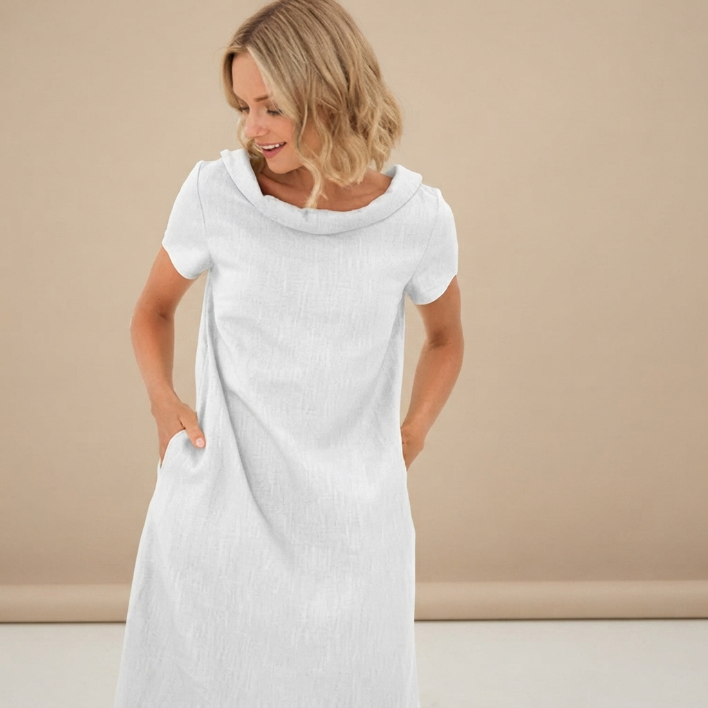 Laurette - Robe Décontractée Coupe Ample