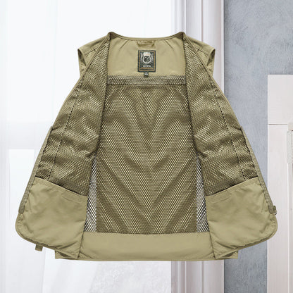 Alessandra – Gilet en maille de style Cargo avec poches