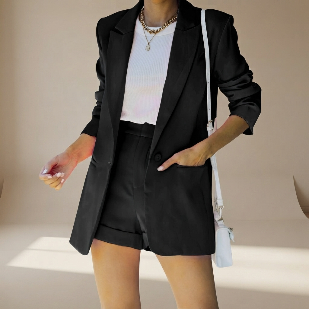 Geraldine - Ensemble élégant de costume court
