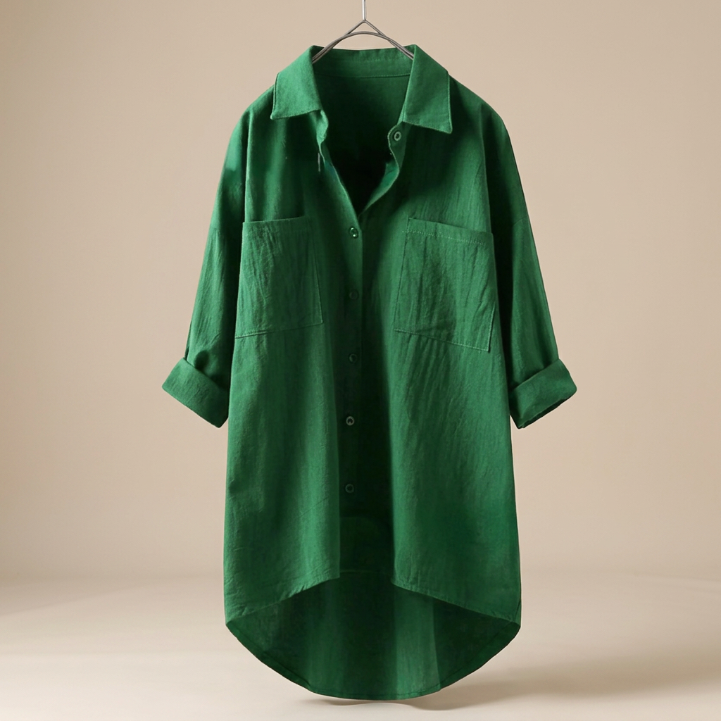 Jacient - Chemise Décontractée à Boutons