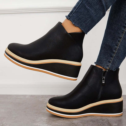 Danielle – Bottes à plateforme tendance