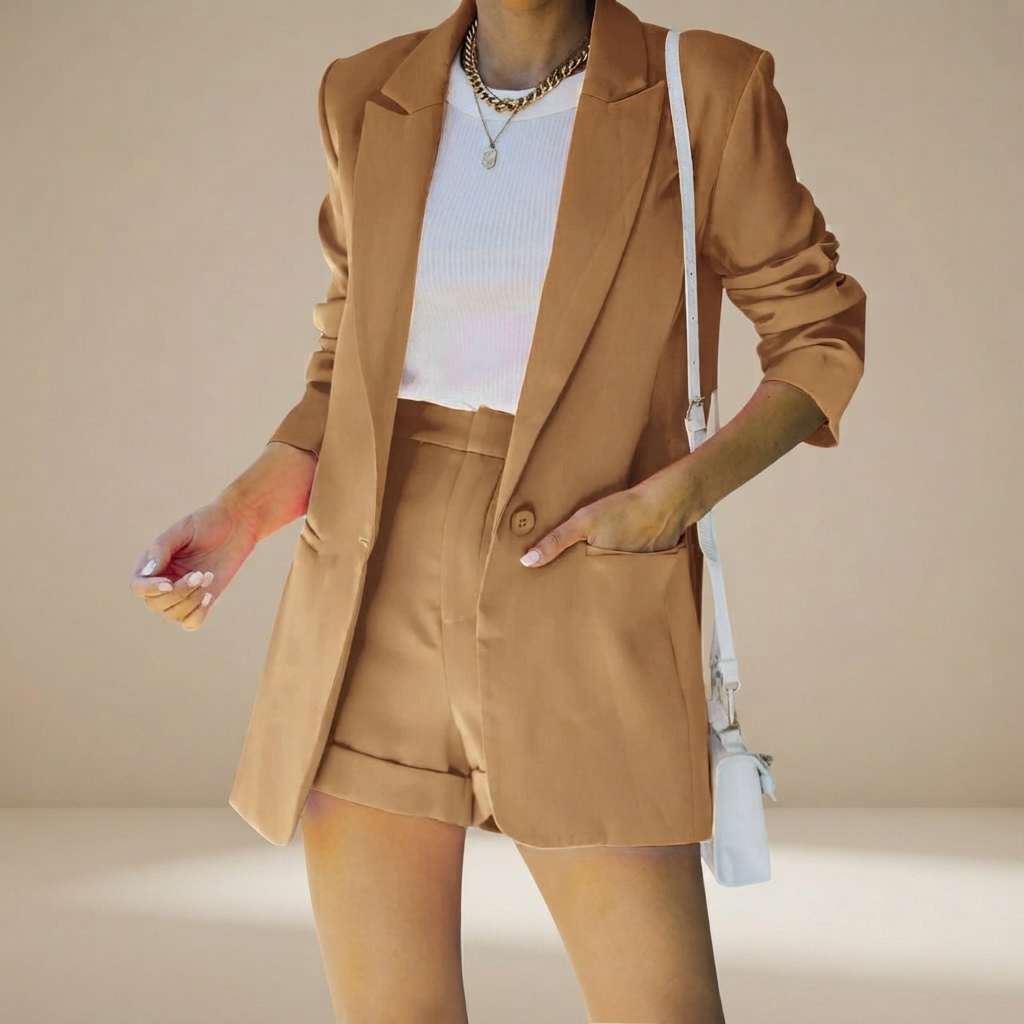 Geraldine - Ensemble élégant de costume court
