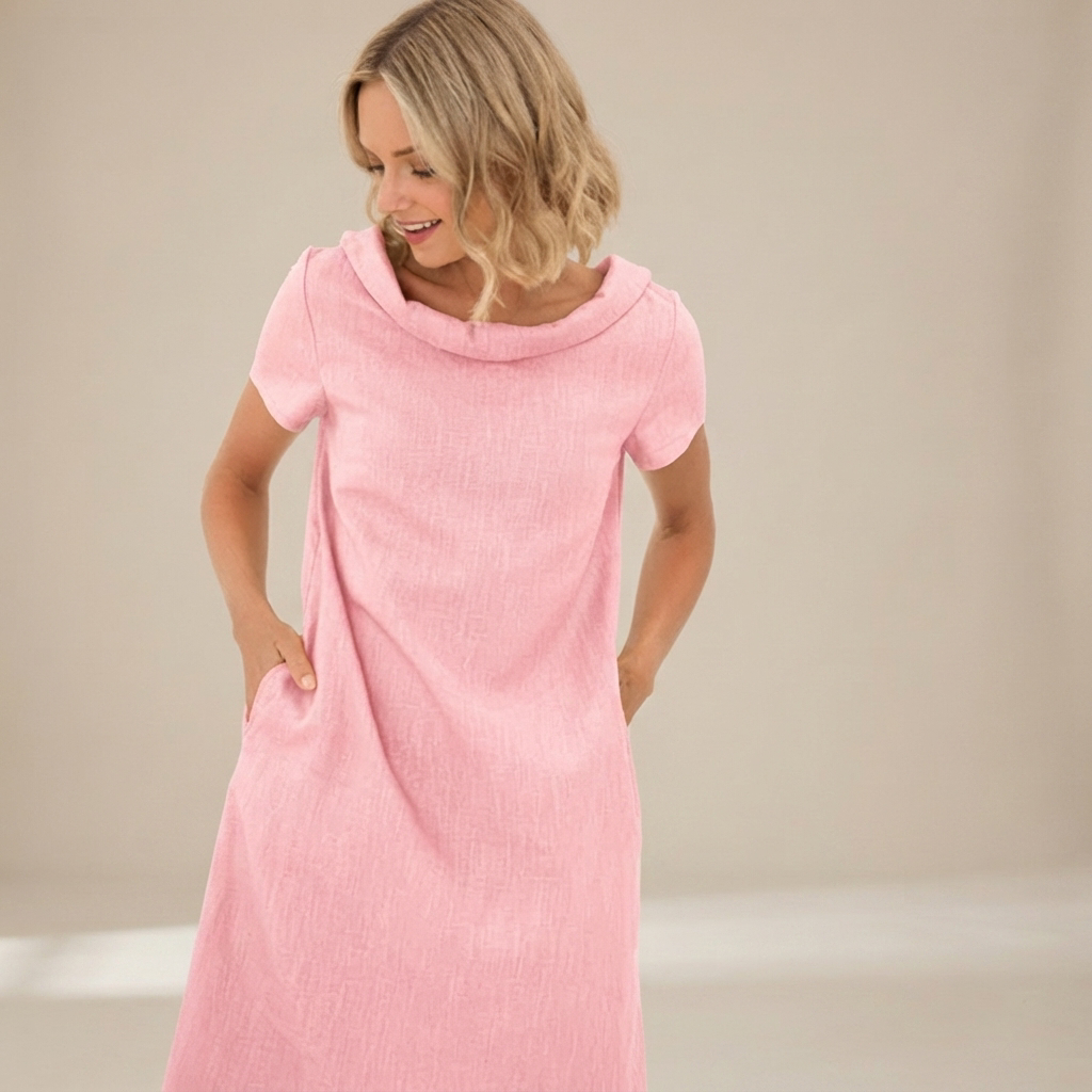 Laurette - Robe Décontractée Coupe Ample