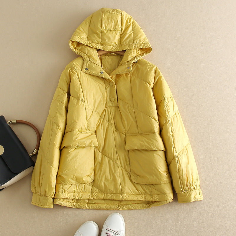 Amery - Manteau matelassé coloré et confortable avec capuche pour femmes