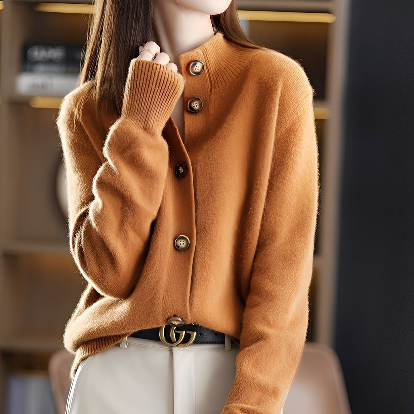 Michelle - Cardigan stylé, tricot décontracté pour femmes