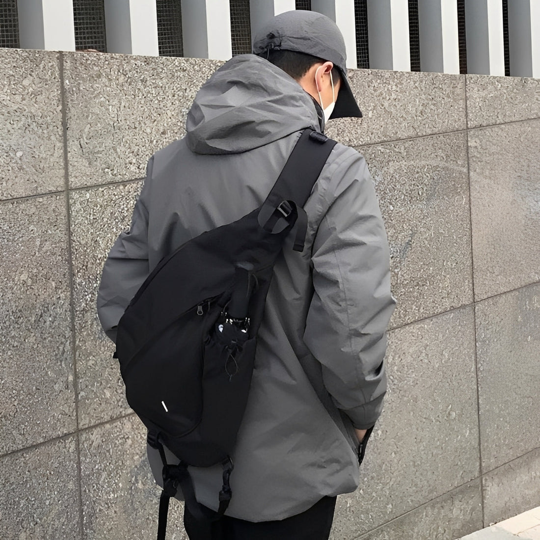 Lucas - Sac bandoulière étanche et stylisé pour hommes