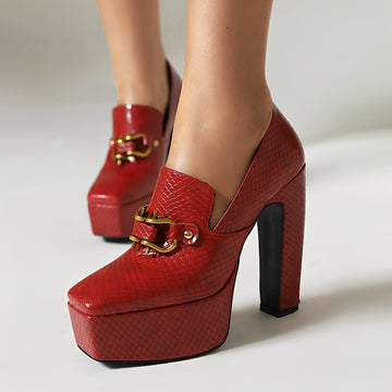 Jennie - Talons Épais Élégants