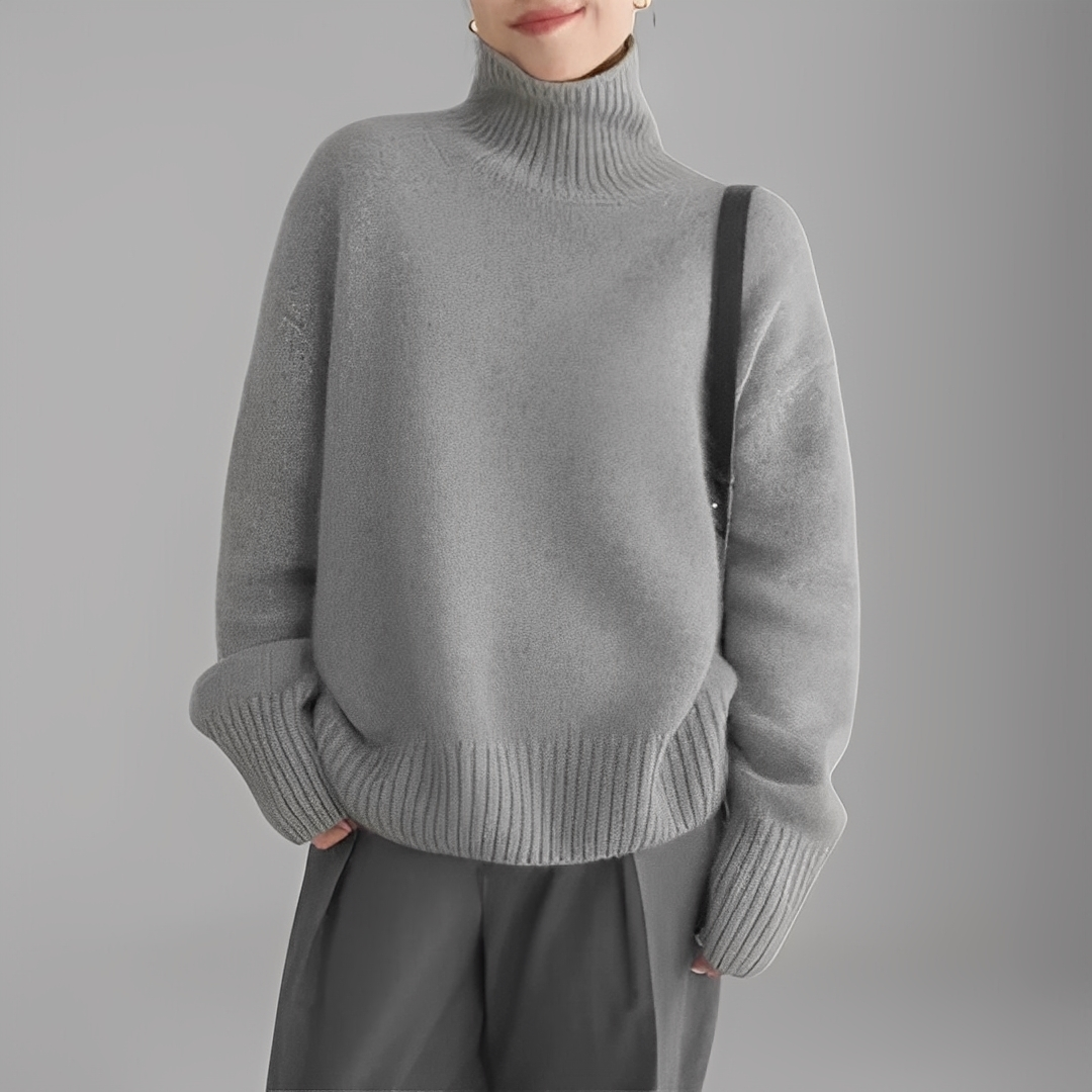 Anaise - Pull à col roulé élégant pour femmes