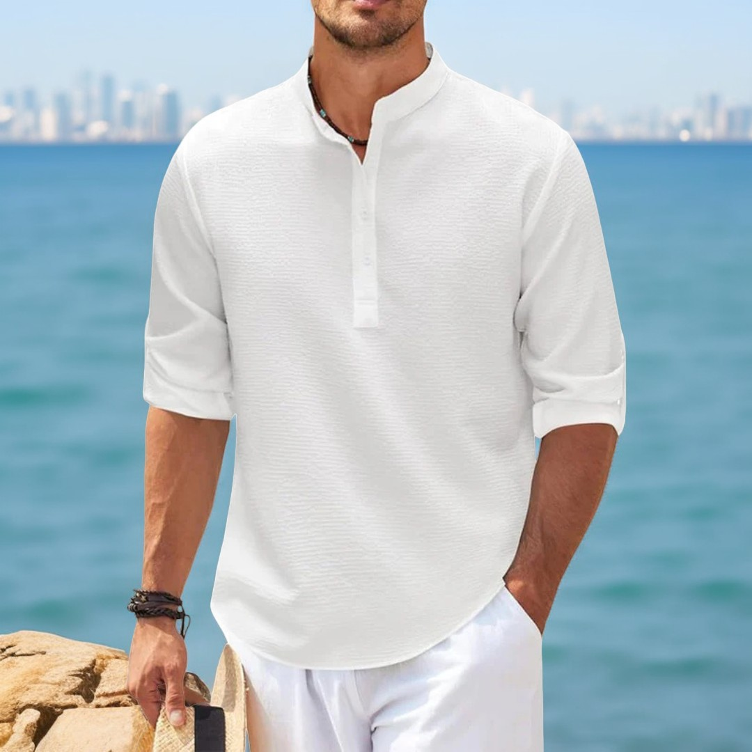 Recmar - Chemise d'été chic pour homme