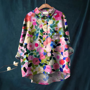 Jadyn - Blouse fleurie pour femme