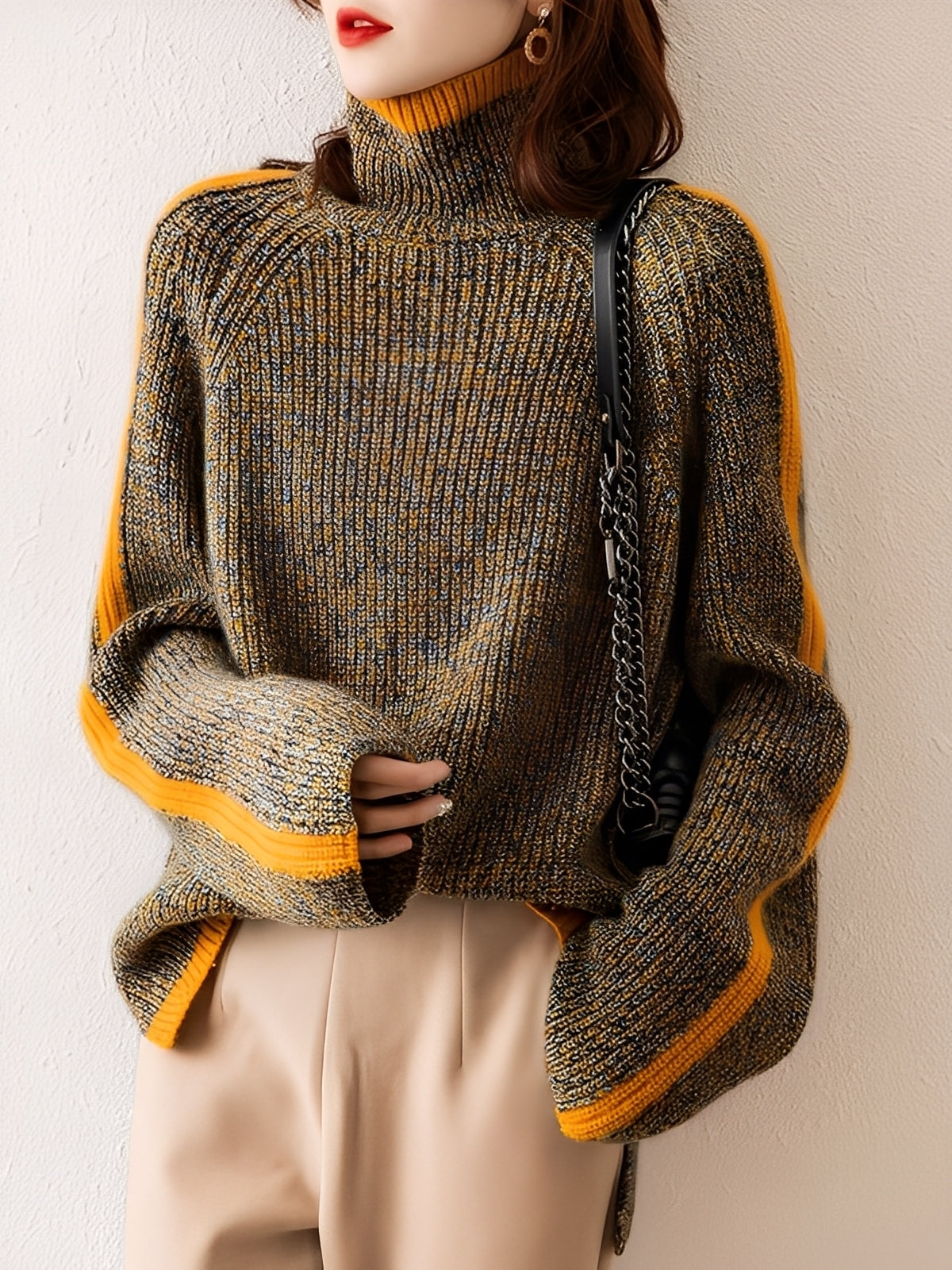 Suzanna - Modern knitted casual sweater for women